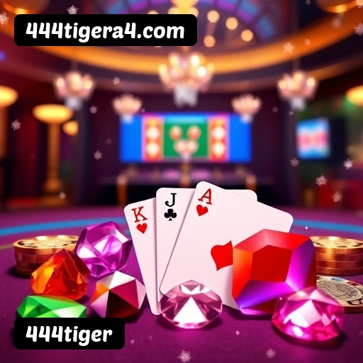 Jogos de Mesa Premium 444tiger - Blackjack, Roleta, Baccarat